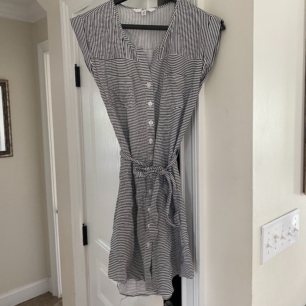 Jack By Bb Dakota Button Down Short Dress